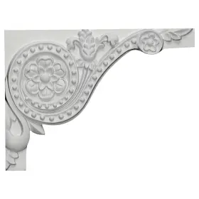 Sb08x05an-r Ekena Millwork 816180013385 Antonio Right Stair Brackets 8 Inch W X 5 7/8 H 5/8 D Primed