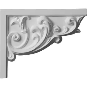 Sb09x07ab-r Ekena Millwork 849014038100 Aberdeen Right Stair Brackets 9 Inch W X 7 H 3/4 D Primed