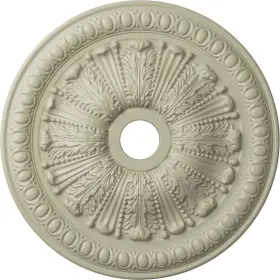 Cm27tocyf Ekena Millwork 27 7/8 Inch Od X 3 Id 2 1/2 P To Mango Egg And Dart Ceiling Medallion Fits Ca