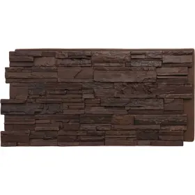 Pnu24x48cadc Ekena Millwork Everstone Cascade Faux Stone Panel 48 5/8w X 24 3/4h 1 1/4d Deep Creek Color