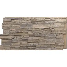 Pnu24x48carw Ekena Millwork Everstone Cascade Faux Stone Panel 48 5/8 Inch W X 24 3/4 H 1 1/4 D Rockwall C