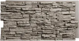 Pnu24x48cnds Ekena Millwork Everstone Canyon Ridge Faux Stone Panel 45 3/4 Inch W X 24 1/2 H 1 1/4 D Desert