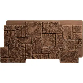 Pnu24x48craz Ekena Millwork Everstone Castle Rock Faux Stone Panel 49 Inch W X 24 1/2 H 1 1/4 D Arizona Color
