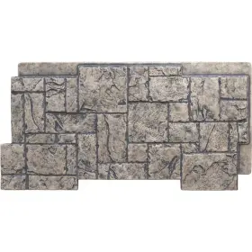 Pnu24x48crlg Ekena Millwork Faux Stone Siding Panel Lightweight Linen Graphite Stacked