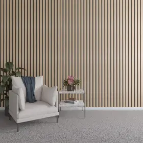 Sww66x94x0375hi Ekena Millwork 94 Inch H X 2 W Slatwall Panels In Hickory 22-pack