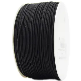 522123 Elastiko Knitted Round Elastic Rubber Cord 1.2mm 0.05 Inch 50m 57 Yards Use For Hom