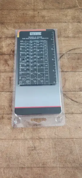 2760 Empire Level Screw Id Gauge Sae Standards 1 To 5/16-inch Nip