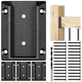 Adc-12 Epcee 747165765503 4pcs Aluminum Deck Railing Bracket Connectors For 2 Inch X4 Ac