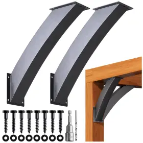 Epcee B0djpb8fkn Heavy Duty 45 Degree Angle Support Bracket 44 Actual 3.23.2 Wood Beam