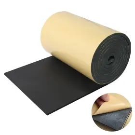 Eunice Wd03 Sponge Neoprene Foam Sheet With Adhesive 13 In X 80 3/4