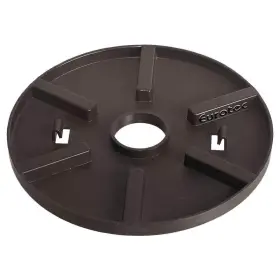 Inc945448 Eurotec Specialty Hardware Adjustable Plastic Pedestal Eco S Base Plate Black