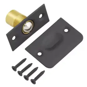 15752 Everbilt Oil-rubbed Bronze Adjustable Latch Spring Loaded Door Ball Catch