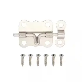 19902 Everbilt 1-3/4 Inch Satin Nickel Decorative Chest Box Cabinet Barrel Bolt