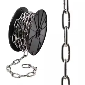 Everbilt 445047973963 Stainless Steel Chain Link Straight 30 Ft Flexible Durable Swing Tow Welded