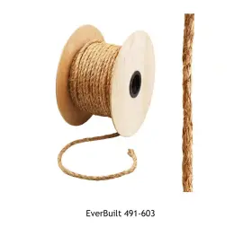 491-603 Everbilt 491603 Heavy Duty 1/2 Inch X 200ft Manila Twist Rope Natural - Free Us Ship