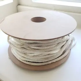 72600 Everbilt 3/8 Inch X 400 Ft. Nylon Solid Braid Rope Spool White 269 Retail