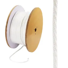 72690 Everbilt Hardware 0.25 Inch W Non-wire Rope Abrasion Resistant Braided Nylon White