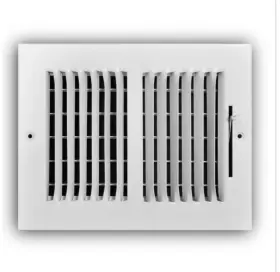 Thd-803492135911-new Everbilt 8 Inch X 6 2-way Wall/ceiling Register Air Deflection