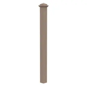 4075w-056-sd00l Evermark Stair Parts 4075 56 Inch X 3-1/2 Unfinished White Oak Square Craftsman Solid