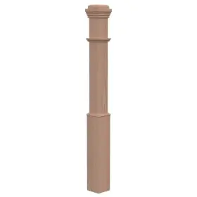 4090r-055-eg00l Evermark Stair Parts 4090 55 Inch X 5 Unifinished Red Oak Adjustable Base Box