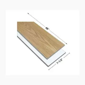 Evermark 859218006102 Stair Parts 48 Inch X 7-1/2 5/16 Unfinished Red Oak And Primed Reversible Riser