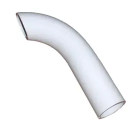 Eza575-w Ez Handrail 1.9 Inch Aluminum Round Ada White Wall Return