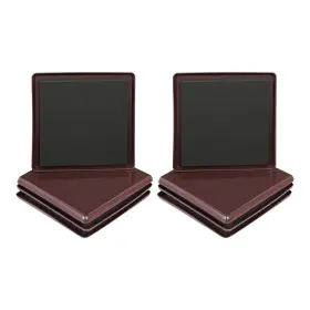 B08bz3w2mc Ezprotekt 8-pack 5 Inch Square Furniture Sliders For Carpet Heavy Duty Reusable
