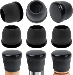 B0b7n98f42 Ezprotekt 24 Pk Round Chair Sliders For Carpet Furniture Glides Protectors Cap