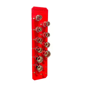 B0dg35wk4r Ezred Fsr12-r Flexible Magnetic Socket Holder Red - 14 Sockets