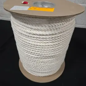 A-a-52088 F.w. Winne & Son New 3/8 Inch Cotton Rope Great For Boat Camping Bird Dog Pull Toys 600ft Spool