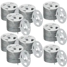 Fm-fabbay-1155 Fabbay Washers For Installation Of Foam Board Panels 1-1/8 Inch 1.125 Inches Silver