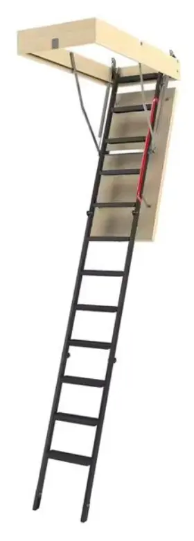 869491 Fakro Lme Insulated Steel Attic/loft Ladder #869491 With 400 Lb. Capacity