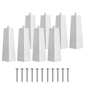Lql-ht-20241011 Farady 8pcs Aluminum Siding Corners 8 Inch White Outside Corner Caps With Scr