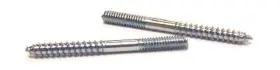 3196bh Fastener Superstore 5/16-18 X 6 Inch Plain Center Hanger Bolts/steel/zinc / 200 Pc. Carton