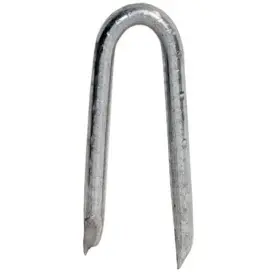 461296 Fasteners 3/4 Inch Electro Galvanized Poultry Staple 87 Pcs