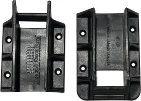 1576 Fence & Deck Rite And Stair Railing Hangers For 2x4 1.5 Inch X3.5 Wood 2 X 4 Black