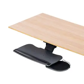 Fsg-kts003 Fersgo Under Desk Keyboard Tray 20 Inch X 11 17.75 Track One Knob Control Und