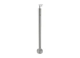 F1942ps Fhc F1 Series Guardrail Post 1.9 Inch Diameter Round 90 Degree - Corner Pos