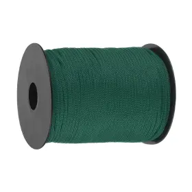 Fipux 609044739114 1/8 Inch 328ft Polypropylene Rope Outdoor Braided Nylon Hollow Cord Ink Green