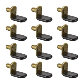 Fipux 639664448608 20pack Shelf Support Peg 6mm L Cabinet Bracket Sleeve Bronze