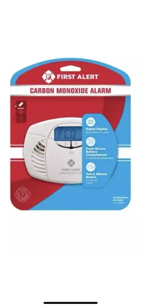 1039727 First Alert Led Carbon Monoxide Alarm Battery-operated -1039727