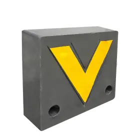 16151-nf Fixturedisplays Rubber Dock Plate Bumper Rectangle Truck Commercial Block