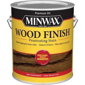 71081 Fixturedisplays Minwax 1gal Dark Walnut 2716 Semi-transparent Stain 250 Voc
