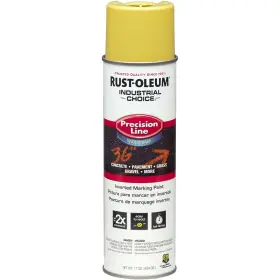 Lanc-157623 Fixturedisplays 20oz High Visibility Yellow Water Base Industrial Choice Inverted Marking Spray
