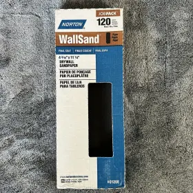 Lanc-208259-nf Fixturedisplays Norton 01208 4-3/16 Inch X 11 P120d Wallsand Paper Cut Sheet 25pk