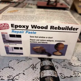 Lanc-26120-nf Fixturedisplays H. F. Staples 403 16oz Epoxy Wood Rebuilder-1pk