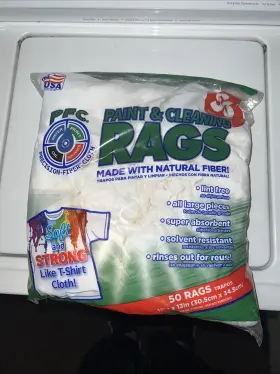Lanc-269230 Fixturedisplays Intex 99972 White Paint And Cleaning Rags 50ct -1pk