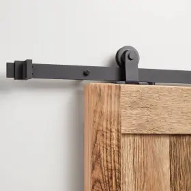 Hbd5030x60bk Fl Hardware Barndoor Hrdw 60in Top Mount Black
