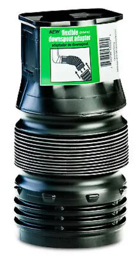 53202 Flex-drain Downspout Adapter 2 X 3 4- Inch