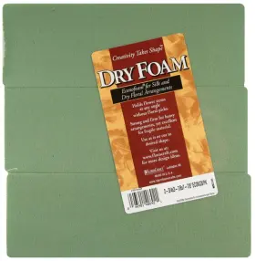 Fo123sm Floracraft Desert Dryfom Brick 3/pkg-2.6 Inch X3.4 X7.8